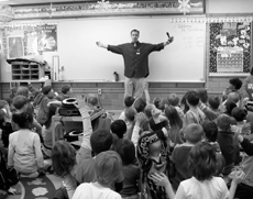 Students learn about living at the South&#8200;Pole