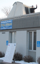 Wyoming Mayor Anderson on rooftop in second year of Teen Center Fundraising