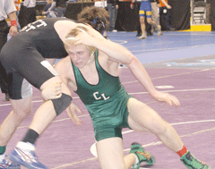 Olson gathers experience, going 1-2 at his first state tournament