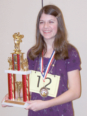 Local girl takes second in Multi-Regional State Spelling Bee