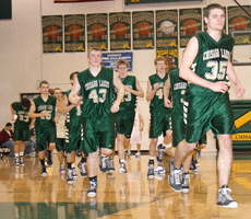 Josh Figini leads way in All-Star Series game, he and teammates showered with awards at Chisago Lakes basketball banquet