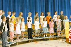 Primary School 2nd graders put on a great show 
