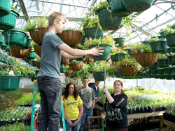 CLHS greenhouse now open
