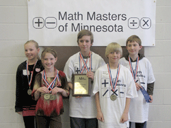 Lakeside, TF students compete at Math Masters contests
