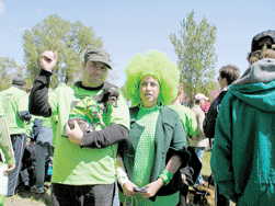 Pain, frustration, desire to spread education bring group members together 