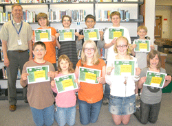 CLMS students earn Top Library Patron awards