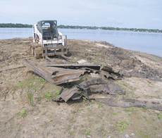 Low water levels on Chisago Chain resemble mid-70s conditions 