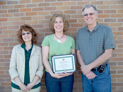CLPTO honors outgoing treasurer