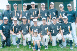 Chisago Lakes U14 traveling baseball team