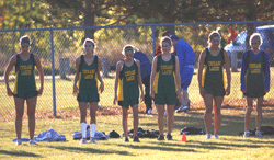 Whole girls team breaks PR's