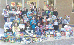 Sunrise collects toys for those less fortunate