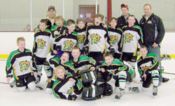 Chisago Lakes C Squirt Team wins first ever District 10 Championship