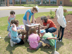 Sunrise School butterfly garden expands as part of end of the year student project 
