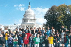 Middle School students enjoy trip to Washington D.C. 