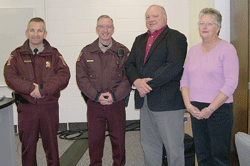 Bus drivers learn from road safety expert