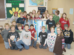 Students decorate rain barrels; Soil and Water sponsors environmental contest