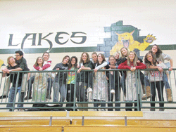 Mural painting: Wildcats attack Ward Gym!