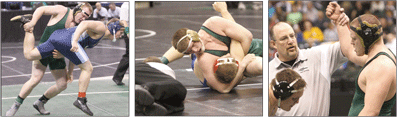 County wrestlers go 5-2 in first round, Kostik finishes fifth
