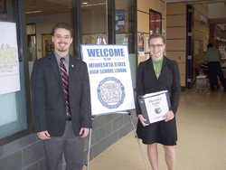 North Branch High School represented at State Speech meet April 16