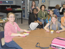 Middle School Zillionaire game teaches energy conservation tidbits