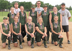 Chisago Lakes 12U Black fast pitch qualifies for Nationals