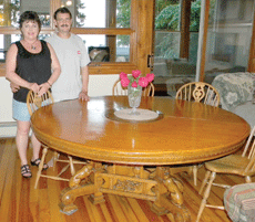 Mystery table lands local couple an appearance on A.R.