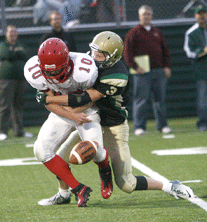 Chisago Lakes bruises and batters North Branch for a 48-14 victory