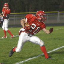 Five turnovers cost North Branch in 40-16 loss to Irondale