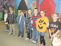 What do you get when you mix kids, plays,  poetry and pumpkin pie?  A second grade  tradition at Taylors Falls Elementary School