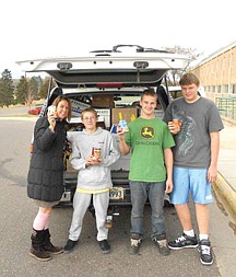 Chisago Lakes Middle School collects a whopping 2,000 lbs. of food in annual food drive
