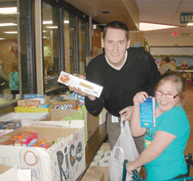 Chisago Lakes staff and students proud of food donations