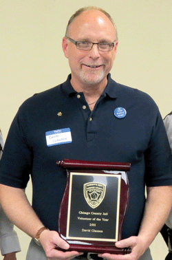 Jail celebrates 57 volunteers