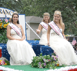 Mid Summer in North Branch, amidst the raindrops