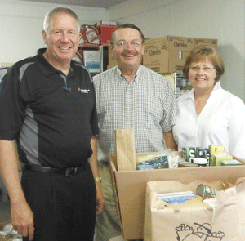 Thrivent helps support the food shelf