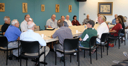 Chisago Lakes leaders brainstorm on efficiencies with county invited facilitator  