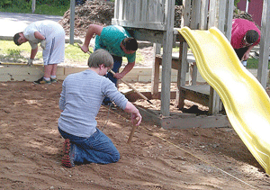 Public event this weekend First Lutheran Youth Group receives $1,000 grant to update playground  