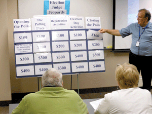 Election judges prepare for primary voting; learn procedures they need to follow
