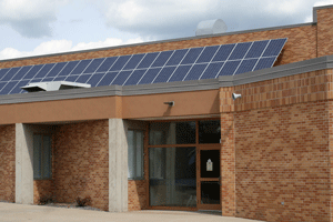 Solar panels working well; reminder of successful schoolwide effort