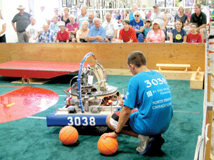 Chisago Lakes - North Branch Robotics Team participates in State Fair