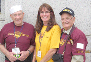 Local veterans take Honor Flight to D.C. World War II Memorial