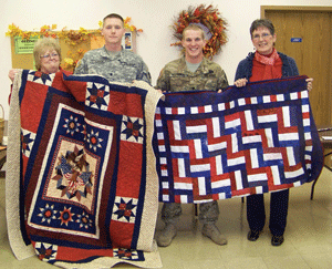 One-of-a-kind symbols of appreciation presented to local military veterans