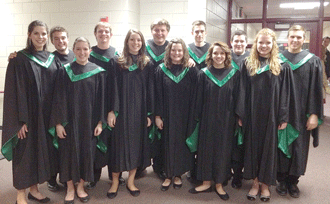 Choir students selected to be part of All-NSC Choir