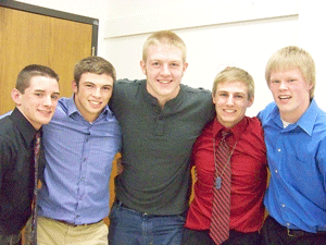 Grapplers recognized at banquet