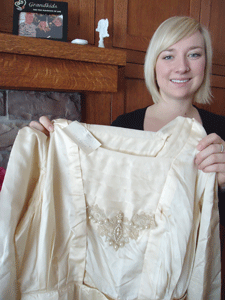 St. Croix Valley wedding clothes going on display