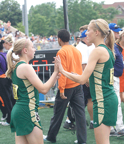 Nordby a double qualifier in the 400 and 4x400 relay