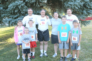 The family that runs together, stays together