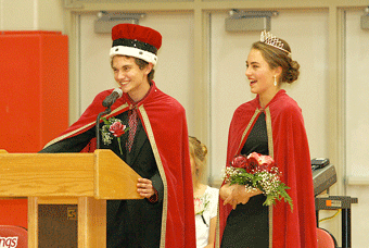 North Branch crowns homecoming royalty