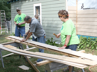 A Brush with Kindness; newly organized locally has very productive first effort