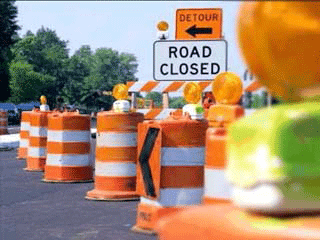 Cable medium barriers being installed on I-35 in Chisago County, expect delays