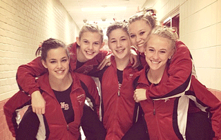 North Branch gymnasts unleash best meet against rivals CL and SF